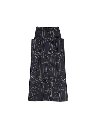 SKFK | Midi falda IRAMA | dunkelblau